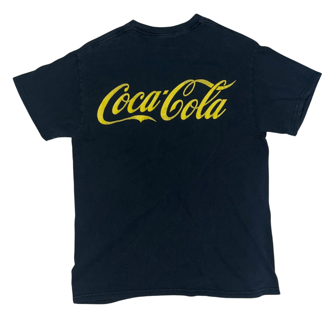 VINTAGE Coca-Cola T-shirt Black/Yellow