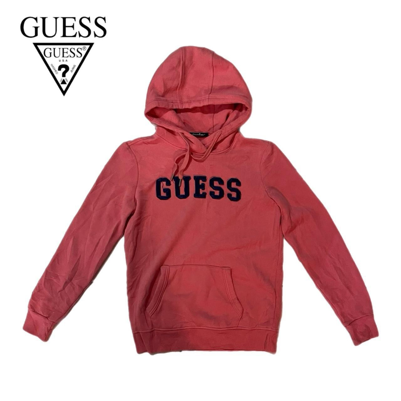 Guess Distressed Logo Hoodie