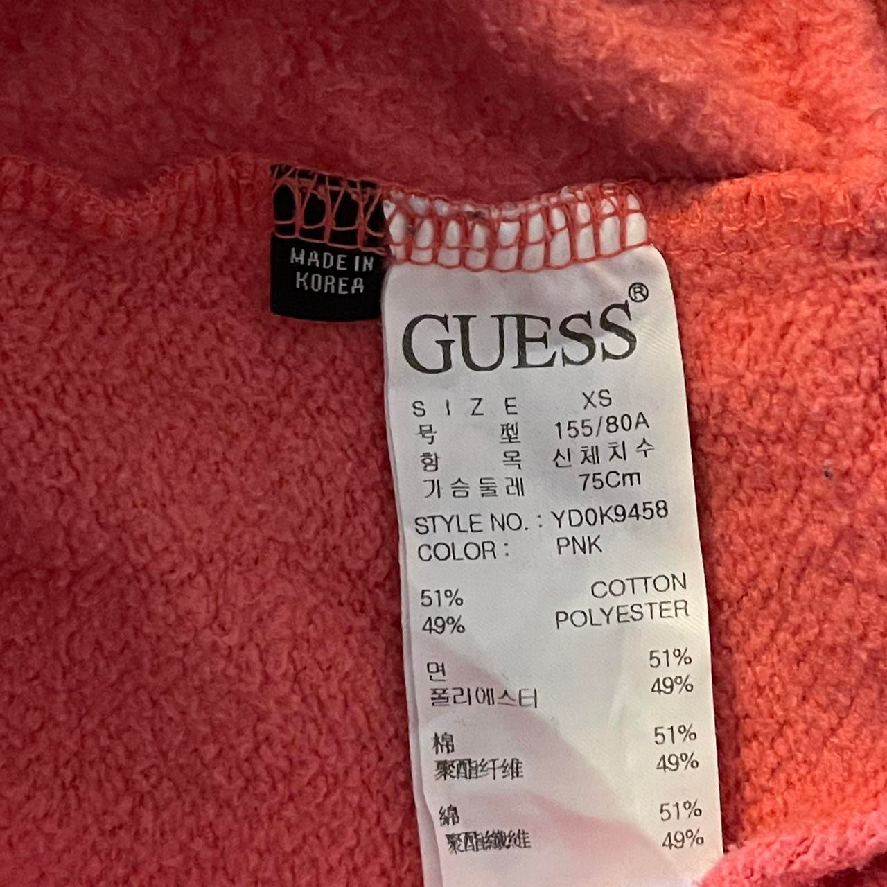 Guess Distressed Logo Hoodie