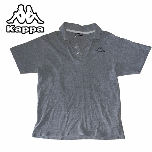 Kappa Polo T-Shirt Grey