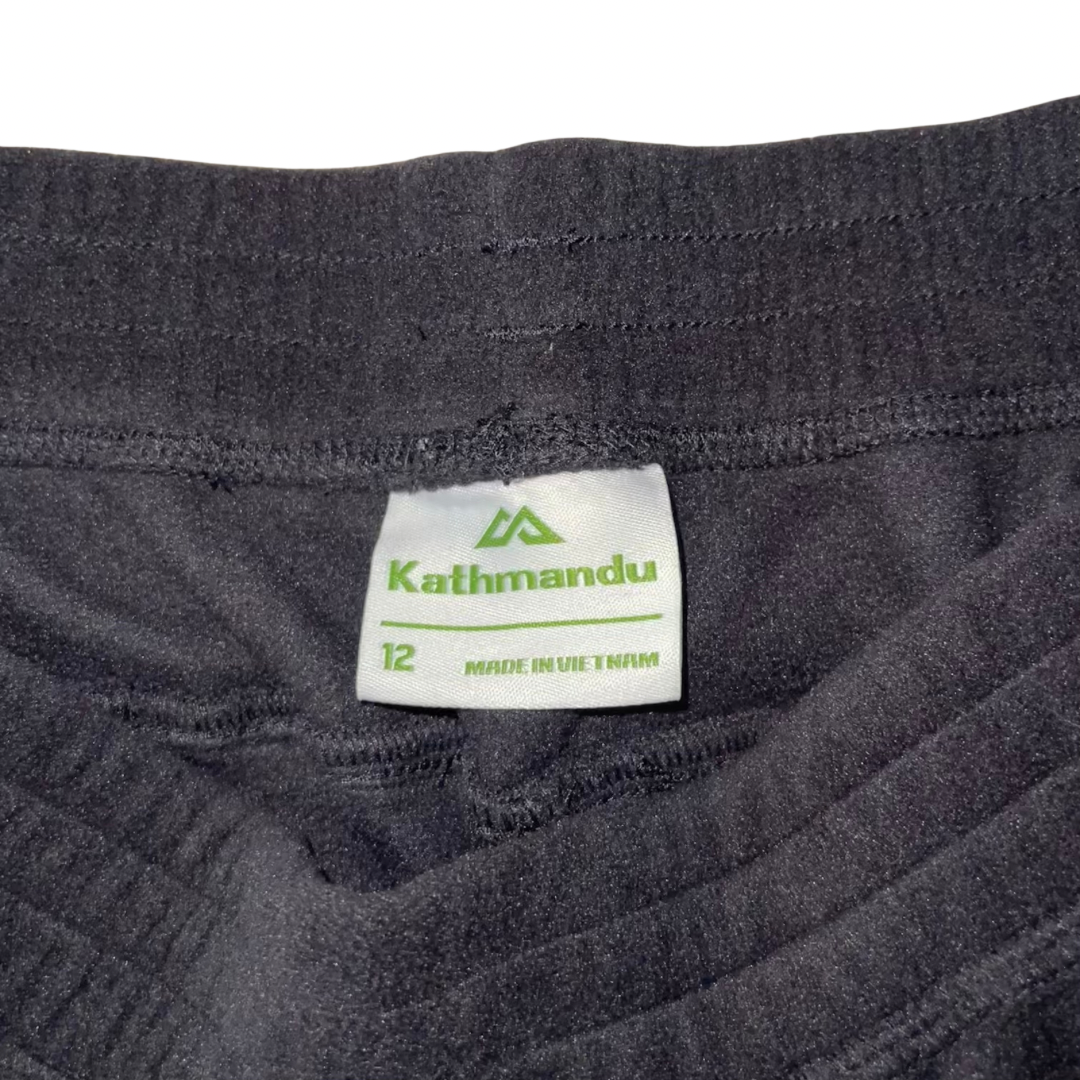 Kathmandu Black Fleece Pants