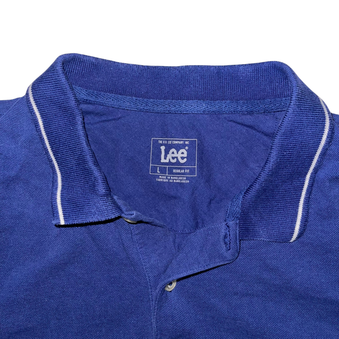 Lee Blue Polo T-Shirt