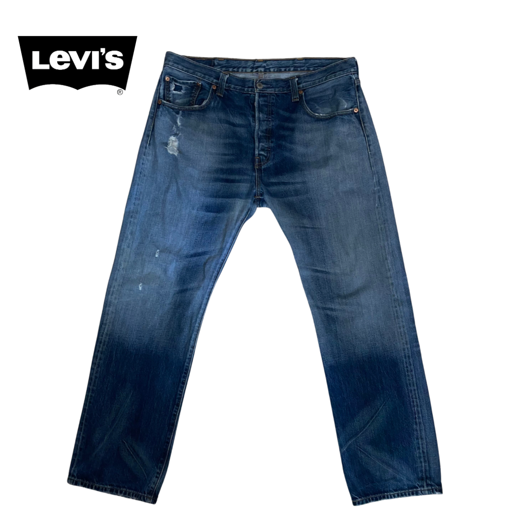 Levi's Denim Jeans Navy  501