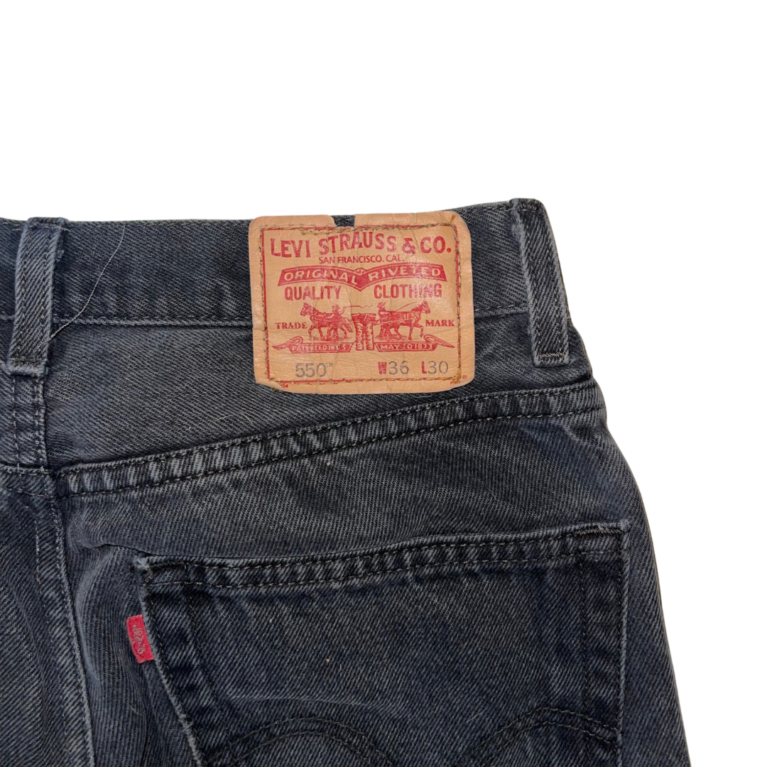 Levi's Denim Jeans Black 550