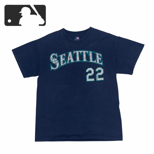 Seattle Mariners Robinson Canó MBL T-Shirt Navy