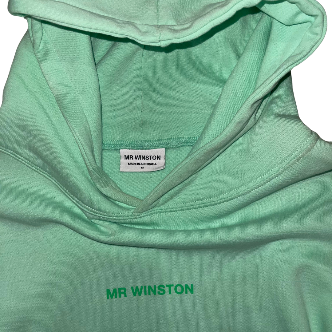 MR Winston Hoodie Apple Green