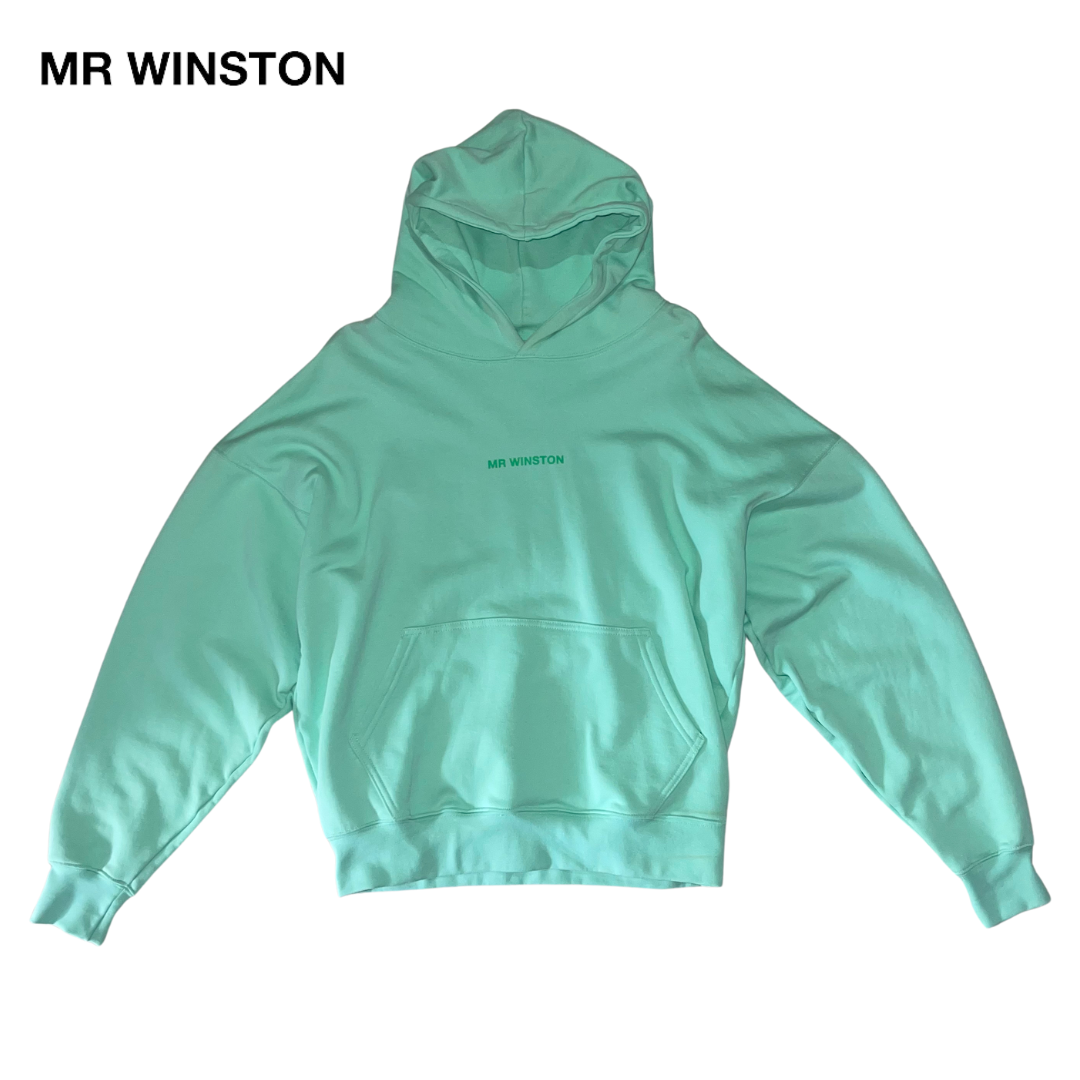 MR Winston Hoodie Apple Green