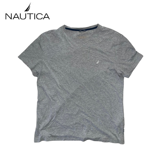 Nautica T-Shirt Grey Small Logo