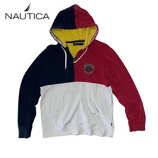 Nautica Hooded Quater Zip