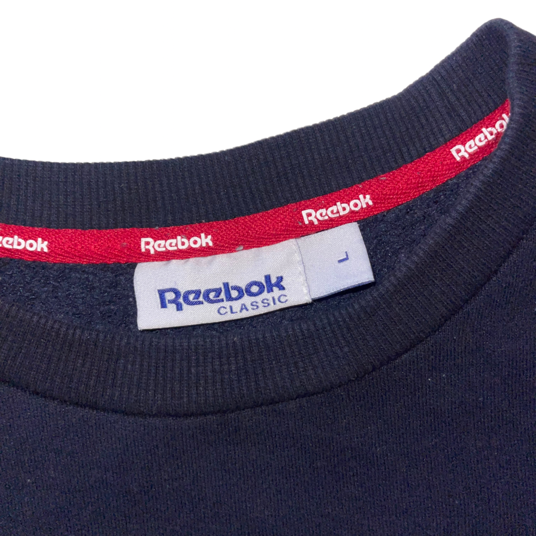 Reebok Crewneck Navy/Red