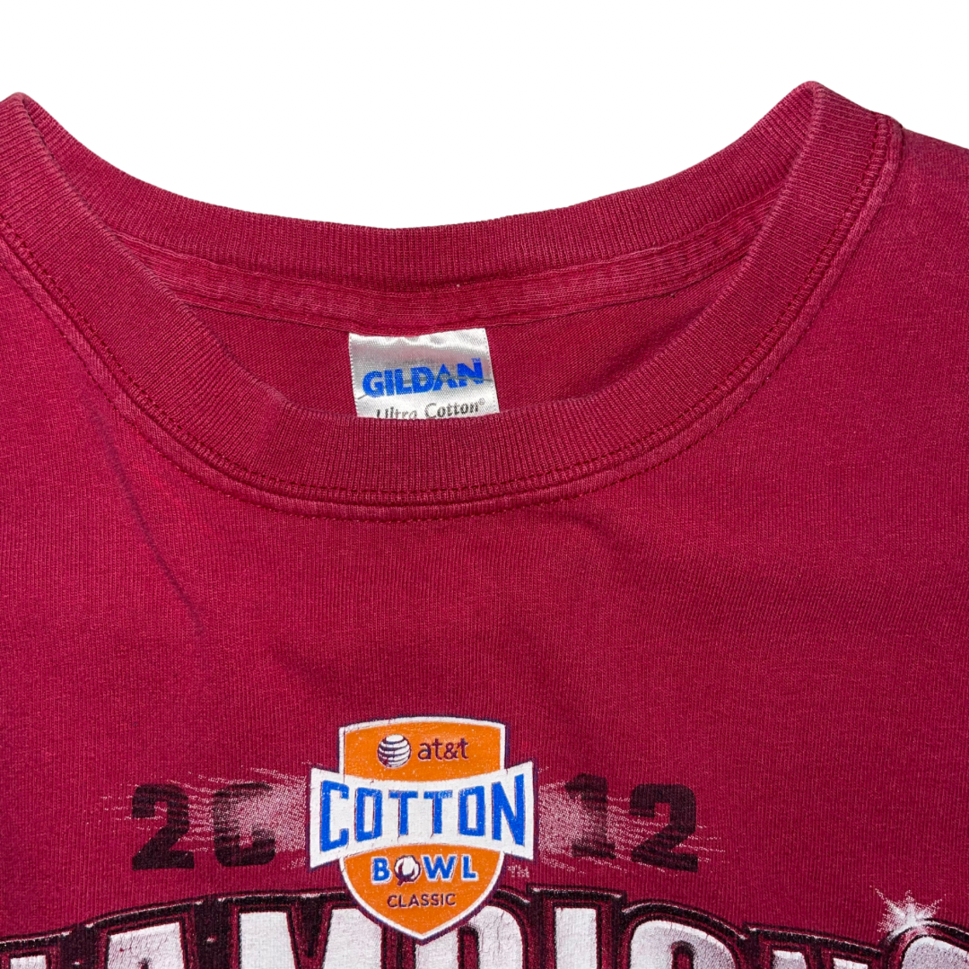 Gildan 2012 Champions Razorbacks T-Shirt Red